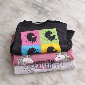 ✨ Zara Girls Unicorn Long Sleeve Tops Bundle | Size 13–14 (164)